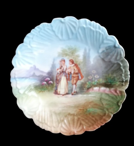 Assiette porcelaine 19ème - , s
