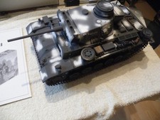vends char german panzer III  1/16 heller ref 30321