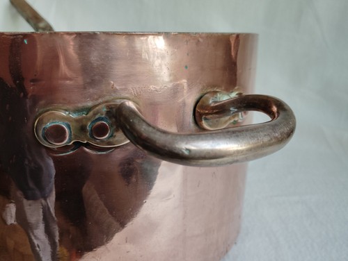 Rare ancienne grande casserole - grande,