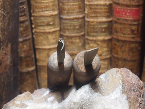 Lot gilding iron - of,
