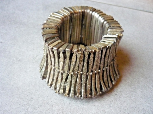 Gros bracelet métal couleur - bracelet,