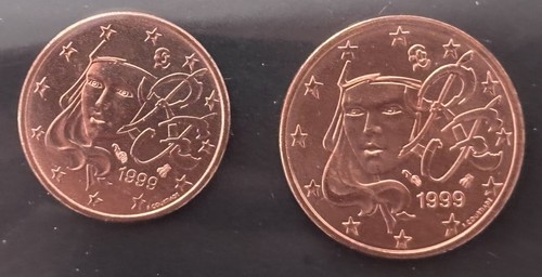France cent et 2 cents - france,
