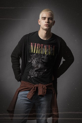 Shirt nirvana bio - t-shirt,