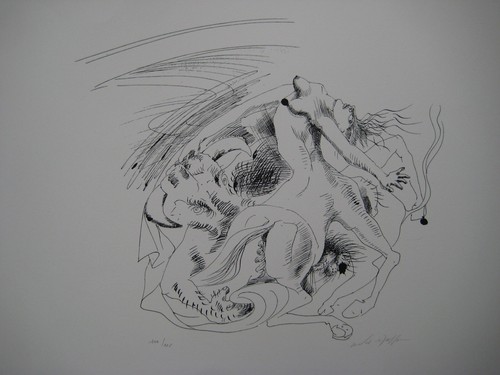 Masson andre lithographie 1971 - andre,