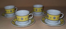 Service cafe tasses - 4,