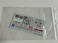 1 43 DECAL NEUF MINI RACING