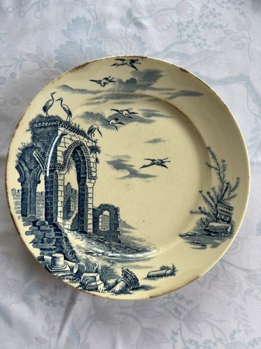 Assiette faïence gien - faïence, de