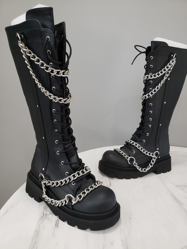 Demonia renegade draped - demonia, chain