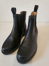 EQUITHEME Bottines cuir noir