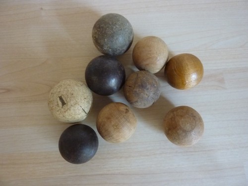 Lot anciens cochonnets - lot, 9