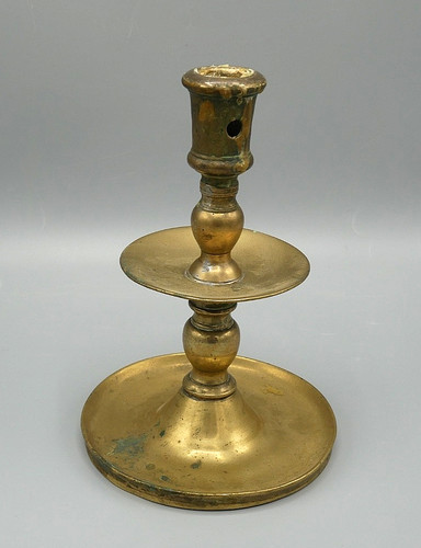 Bougeoir hollandais bronze - hollandais,
