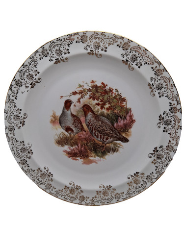 Vintage assiette porcelaine