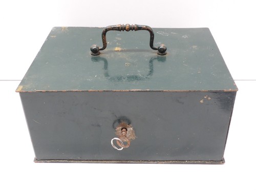 Ancienne caisse coffre - -ancienne, fort