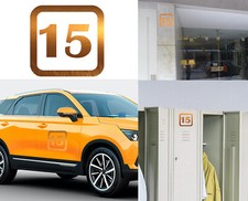 NUMÉRO 15, Autocollant Vinyle