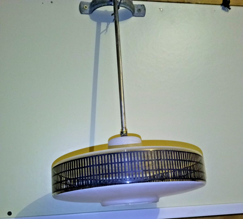 Suspension opaline blanche - en,