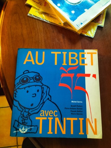 Livre tibet avec tintin par - au,