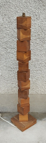 Lampe sculpture design - , cube