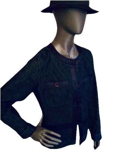 Veste blouson jeans dark - jeans,