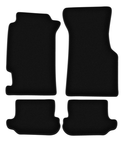 Tapis sol velours - tapis, noir