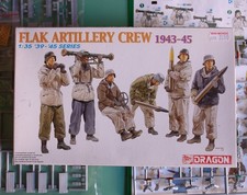 Maquette Militaire 1/35 DRAGON 6275 ~ Flak Artillery Crew 1943-45 ~ 6 Soldats
