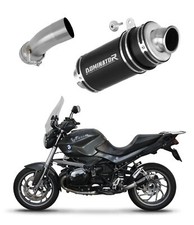 R1200R 2010 - 2014 Pot d'échappement Silencieux GP1 NOIR DOMINATOR