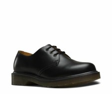 Dr Martens 3 Trou 1461 Noir Lisse 11839002 Classique Doc