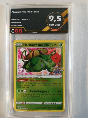 Carte pokémon florizarre - carte,
