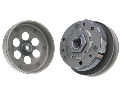 Disque embrayage avec - d'embrayage, cloche