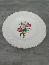 ancien  PLAT  ROND   demi creux   LUNEVILLE  France tradition  depuis 1731