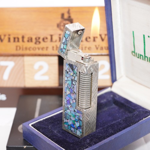 Briquet dunhill motif opale - dunhill,