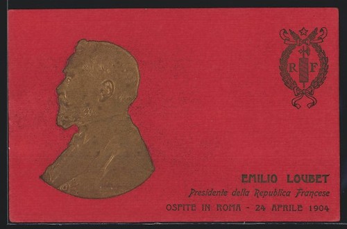 Cpa gaufrée konterfei emilio - konterfei,