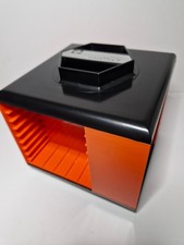 Range cassettes K7 audio orange vintage GIRANDOLA