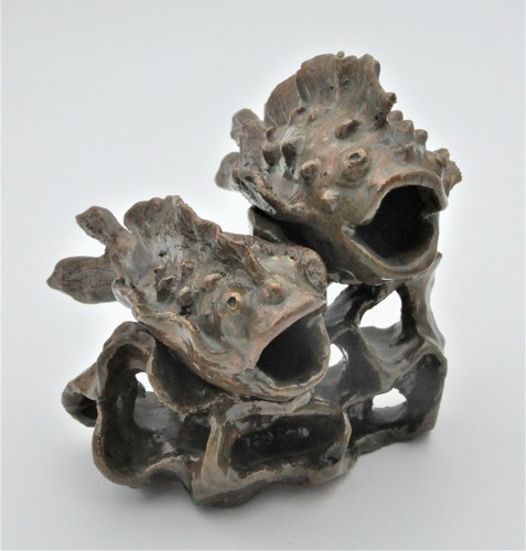 Ancienne statue terre cuite - ancienne,