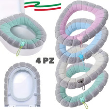 4 Pcs Couvre-WC Douche Siège