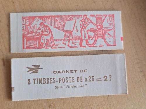 Timbre france carnet - timbre,