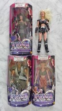 XENA GABRIELLE CALLISTO ARES lot 4 figurines poupées de 30 cm 12" Toy Biz