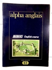 ALPHA ANGLAIS N°12, BBC ENGLISH COURSE, ÉDITIONS LAFFONT INTERNATIONAL, 1976