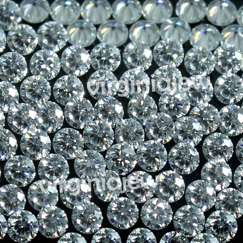 Diamant blanc rond certifié