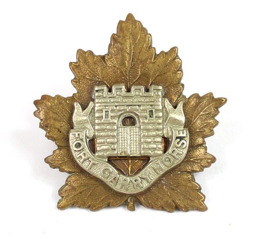 Cap badge fort garry horse - :,