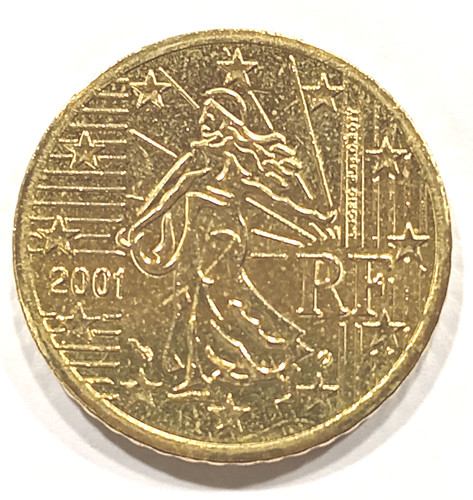 Cent euro france 2001 - 50,