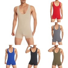 Body Athlétique Homme Justaucorps Lutte Body Athlétique Respirant