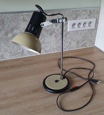 LAMPE DE BUREAU ARTICULEE EN METAL - CIRCA 1970 - ALUMINOR