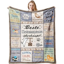 Cadeau pour les amoureux des chats et les femmes, couverture cadeau maman cha...