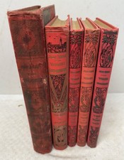 5 Livres anciens 4 Jules Verne et 1 par A. Dubois