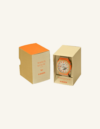 Maison kitsune shock watch - kitsune, g-shock