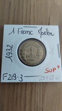 Pièce de 1 franc Morlon bronze alu - 1932 - SUP