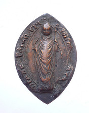 empreinte de SCEAU MEDIEVAL à étudier 13