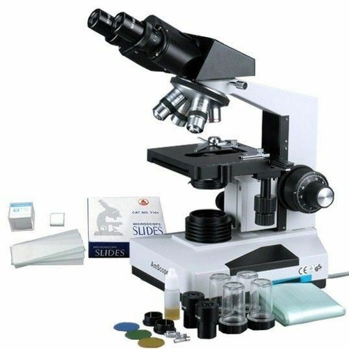 Amscope 40x 2000x advanced - amscope, 40x-2000x