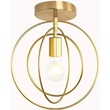 Plafonnier Industriel Rétro