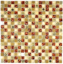 Mosaïque carreau translucide